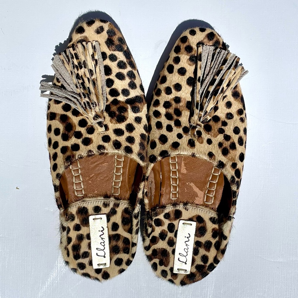 Llani Pony-hair slides